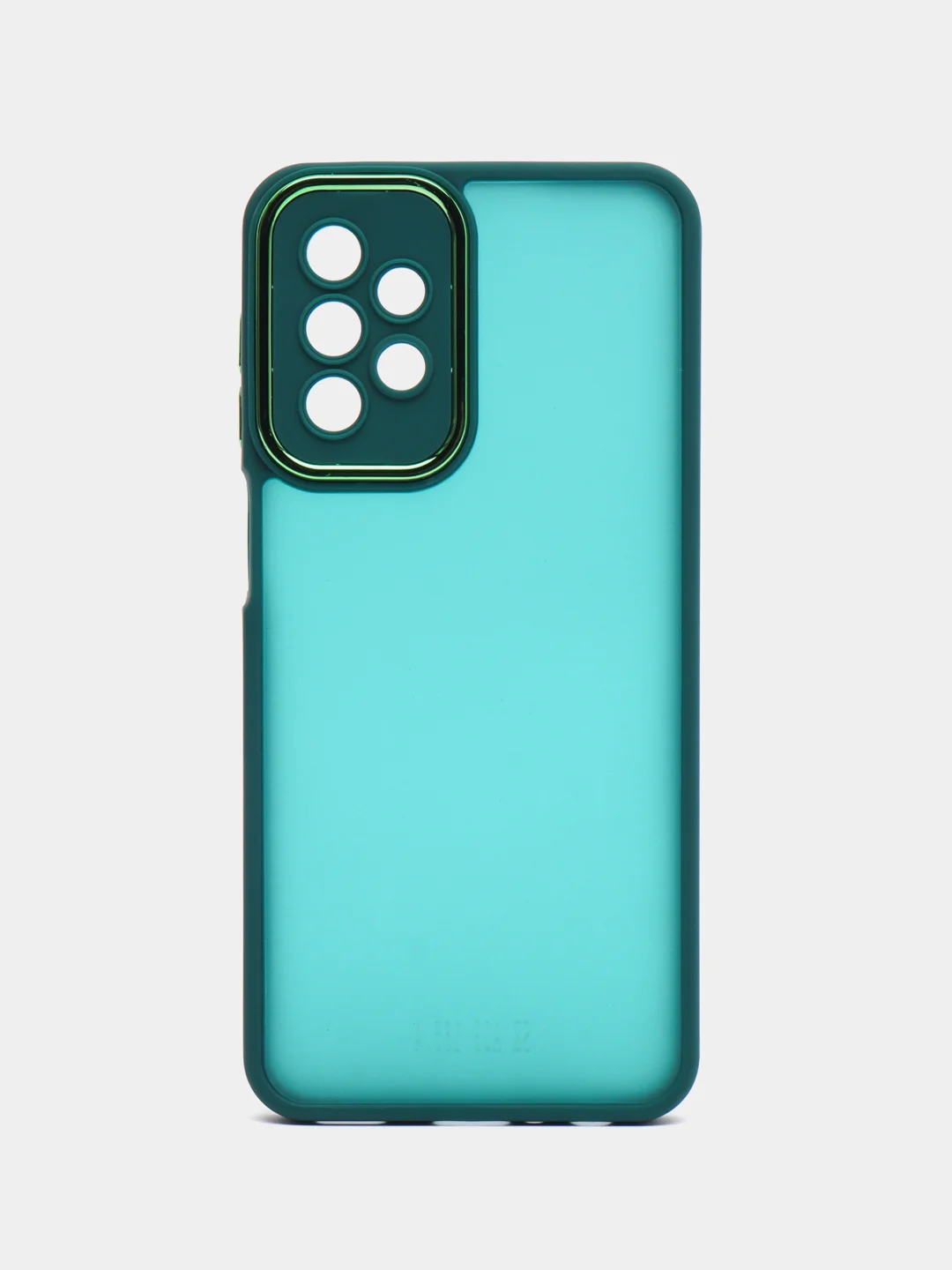 Морской чехол матовый для Samsung Galaxy A23, пластиковый, полупрозрачный, с глянцевой рамкой
