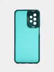 Морской чехол матовый для Samsung Galaxy A23, пластиковый, полупрозрачный, с глянцевой рамкой