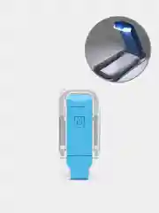Голубой лампа для чтения, на прищепке, USB