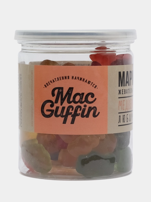 Жевательный мармелад "Медвежата" MacGuffin, 140 г