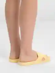 Желтый сланцы женские с массажной стелькой, 3 цвета