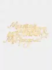 Топпер #Т29 для украшения торта "Мечтай планируй достигай Мы рядом!" из зеркального акрила
