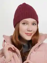 Бордовый шапка женская, 13 цветов