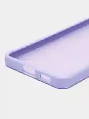 Лавандовый чехол матовый для Samsung Galaxy A53, пластиковый, полупрозрачный, с глянцевой рамкой