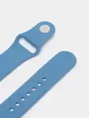 Небесно-голубой ремешок для часов Apple Watch X22 Pro, X7, X7 Pro, T200 Plus, M16, HW22, силиконовый