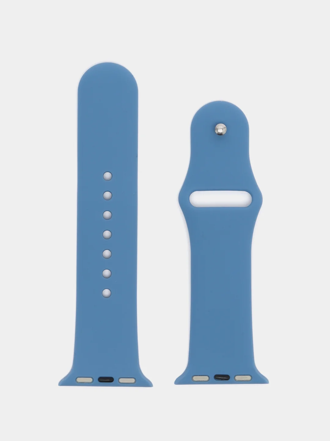 Небесно-голубой ремешок для часов Apple Watch X22 Pro, X7, X7 Pro, T200 Plus, M16, HW22, силиконовый