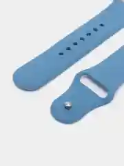 Небесно-голубой ремешок для часов Apple Watch X22 Pro, X7, X7 Pro, T200 Plus, M16, HW22, силиконовый