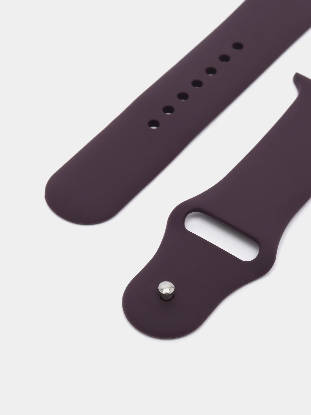 Фиолетовый ремешок для часов Apple Watch X22 Pro, X7, X7 Pro, T200 Plus, M16, HW22, силиконовый