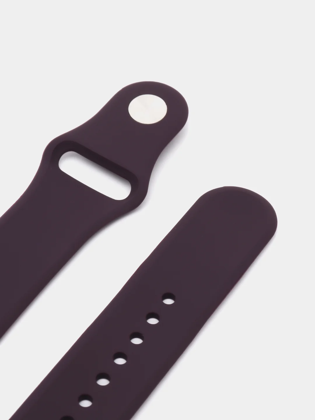 Фиолетовый ремешок для часов Apple Watch X22 Pro, X7, X7 Pro, T200 Plus, M16, HW22, силиконовый