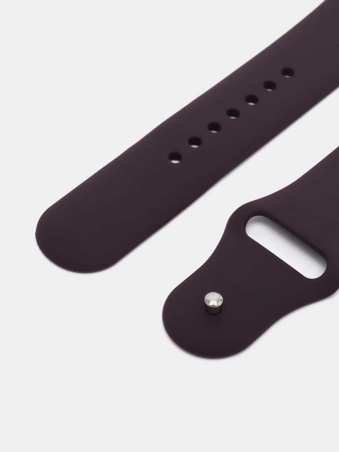 Фиолетовый ремешок для часов Apple Watch X22 Pro, X7, X7 Pro, T200 Plus, M16, HW22, силиконовый