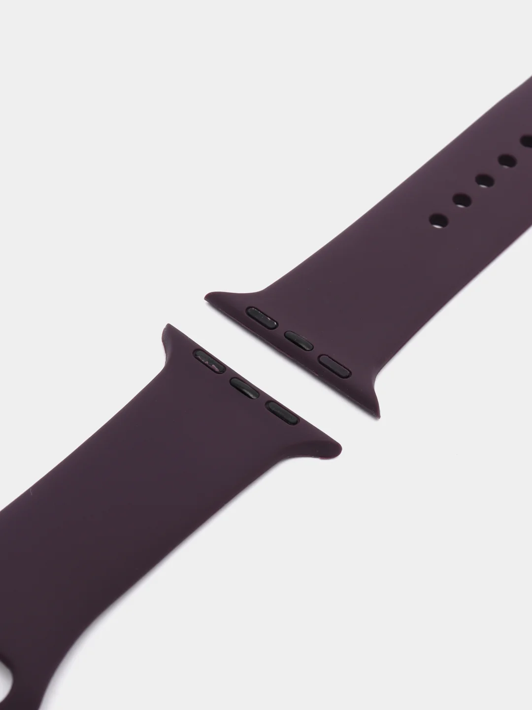 Фиолетовый ремешок для часов Apple Watch X22 Pro, X7, X7 Pro, T200 Plus, M16, HW22, силиконовый