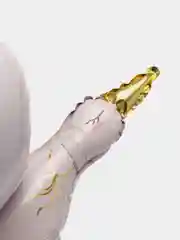 Шар Аист, розовый, фольгированный, 100 см