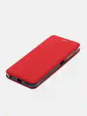 Красный чехол-книжка для Infinix Hot 30 Play / Инфиникс Хот 30 Плей