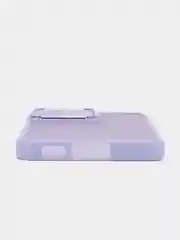 Бордовый чехол матовый для Samsung Galaxy S23, пластиковый, полупрозрачный, с глянцевой рамкой