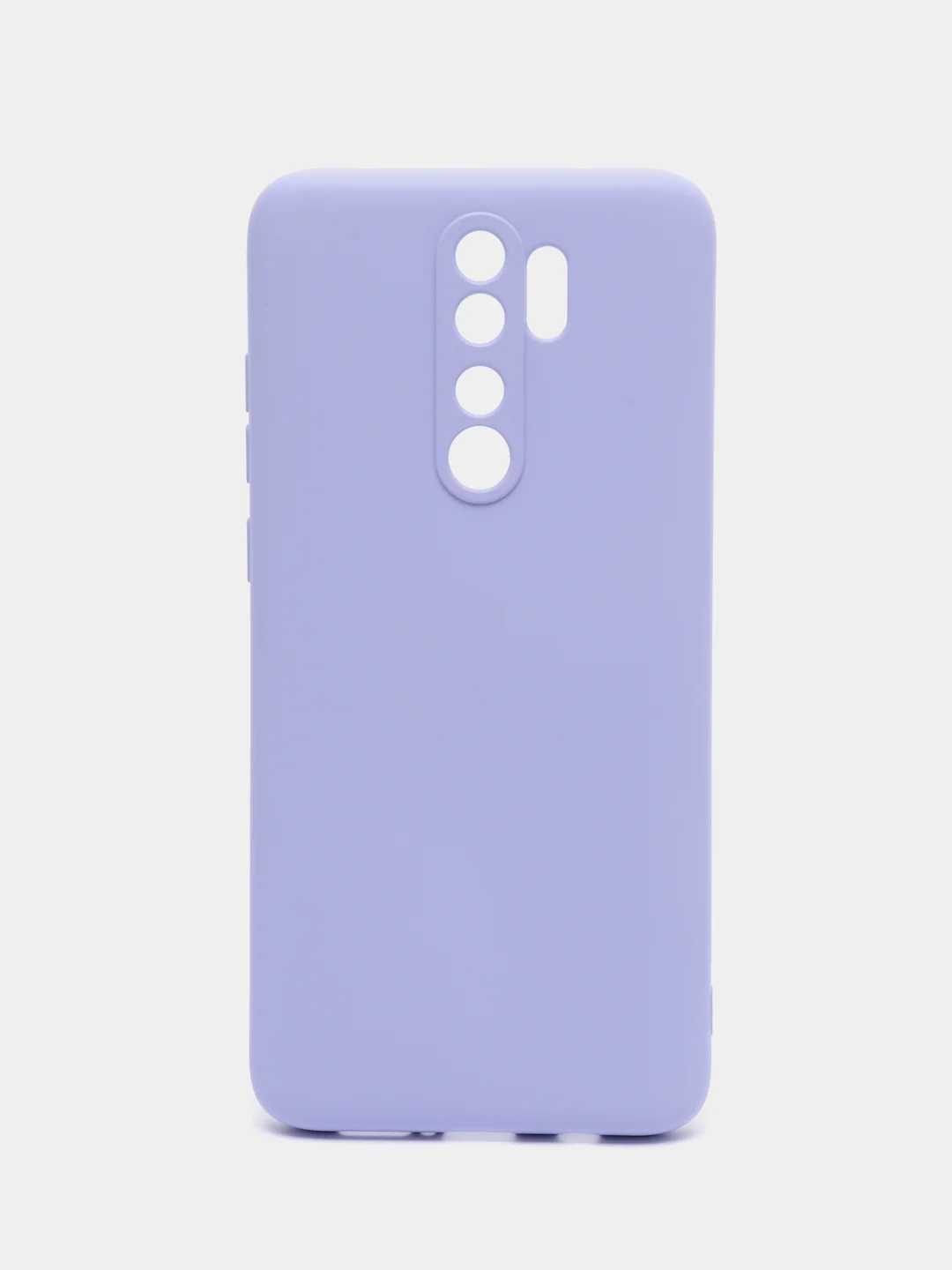 Аметистовый чехол Xiaomi Redmi Note 8 Pro, Сяоми Редми Нот 8 Про, силиконовый с закрытым низом