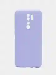 Аметистовый чехол Xiaomi Redmi Note 8 Pro, Сяоми Редми Нот 8 Про, силиконовый с закрытым низом