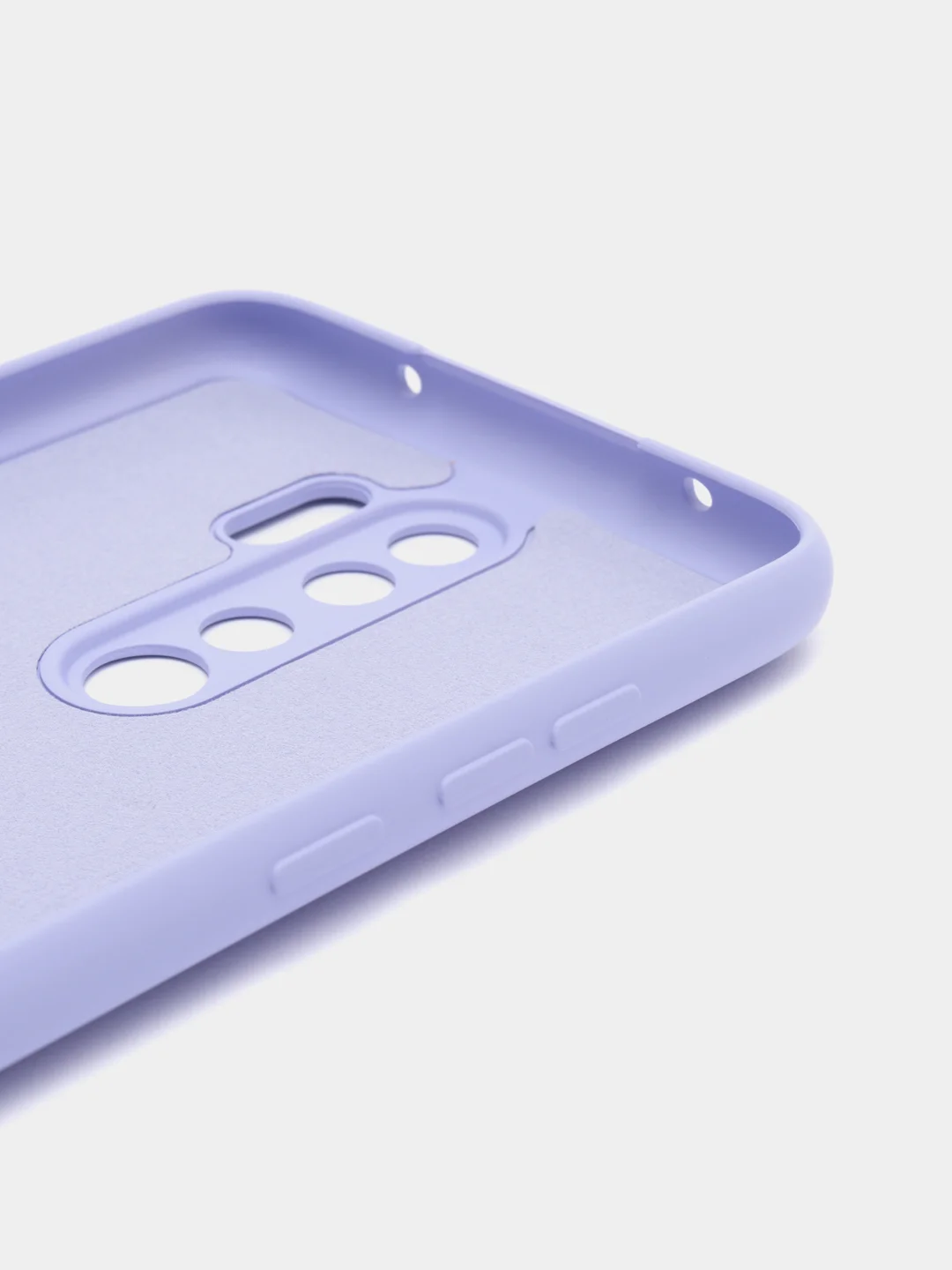 Алый чехол Xiaomi Redmi Note 8 Pro, Сяоми Редми Нот 8 Про, силиконовый с закрытым низом