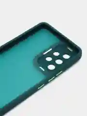 Морской чехол матовый для Samsung Galaxy A53, пластиковый, полупрозрачный, с глянцевой рамкой