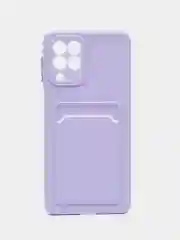 Силиконовый чехол для Samsung Galaxy M53 (Самсунг Галакси М53), с карманом для карт
