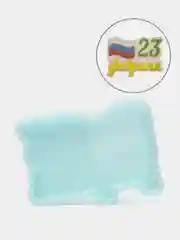 Силиконовая форма "23 февраля" молд, форма для шоколада