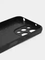 Черный чехол для Xiaomi Redmi 12 / Сяоми Редми 12, силиконовый, под кожу