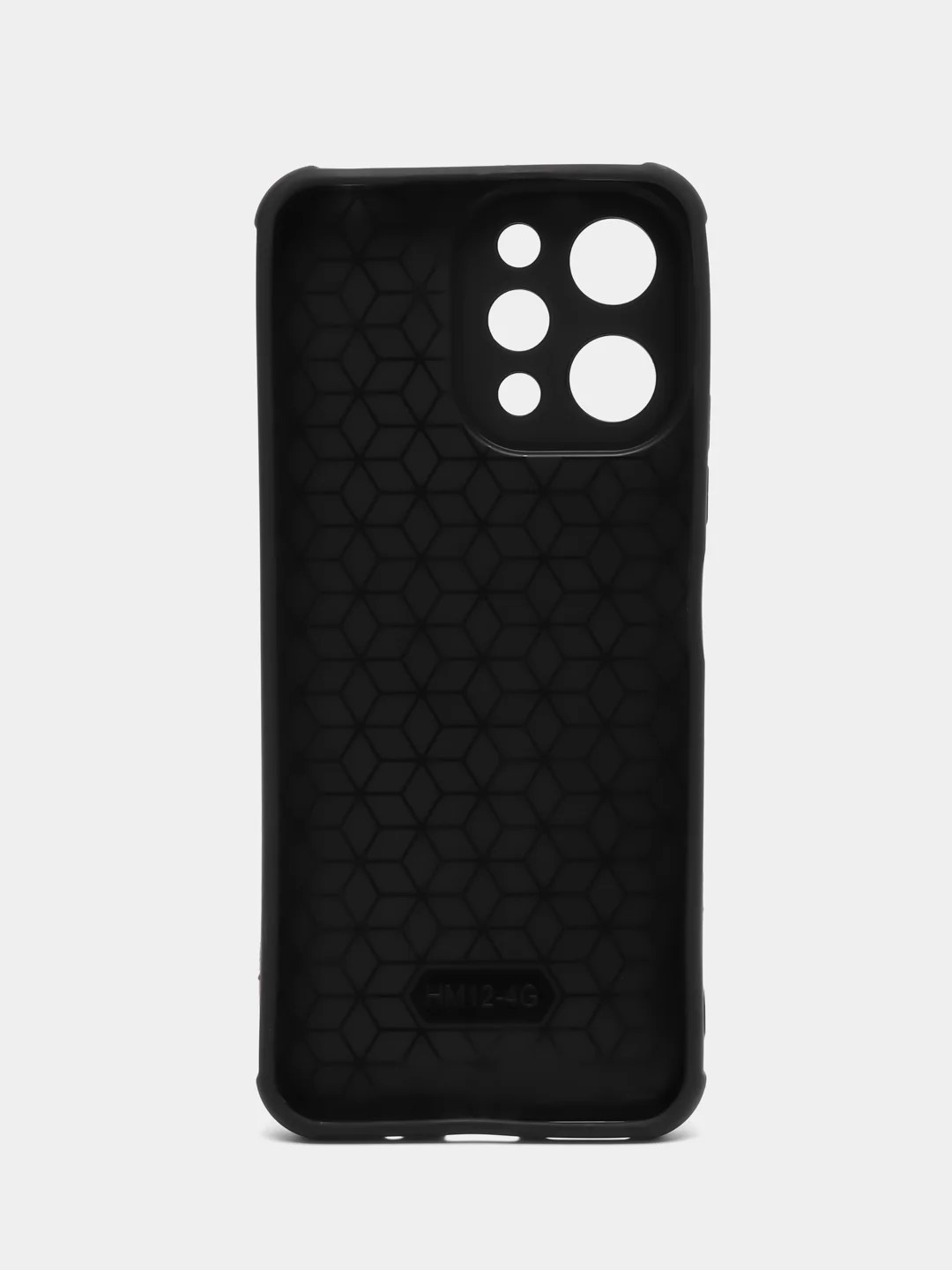 Черный чехол для Xiaomi Redmi 12 / Сяоми Редми 12, силиконовый, под кожу