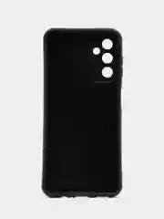 Черный чехол для Samsung Galaxy A14 (Самсунг Галакси А14), силиконовый, под кожу