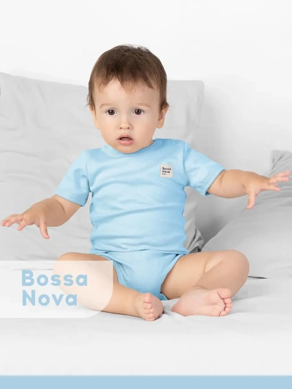 Боди для малыша Bossa Nova "Basic" с коротким рукавом