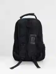 Синий меланж рюкзак универсальный, портфель школьный