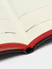Ежедневник-планер (планинг) - блокнот недатиров. А5 BRAUBERG экокожа, 136л, черный, 113294