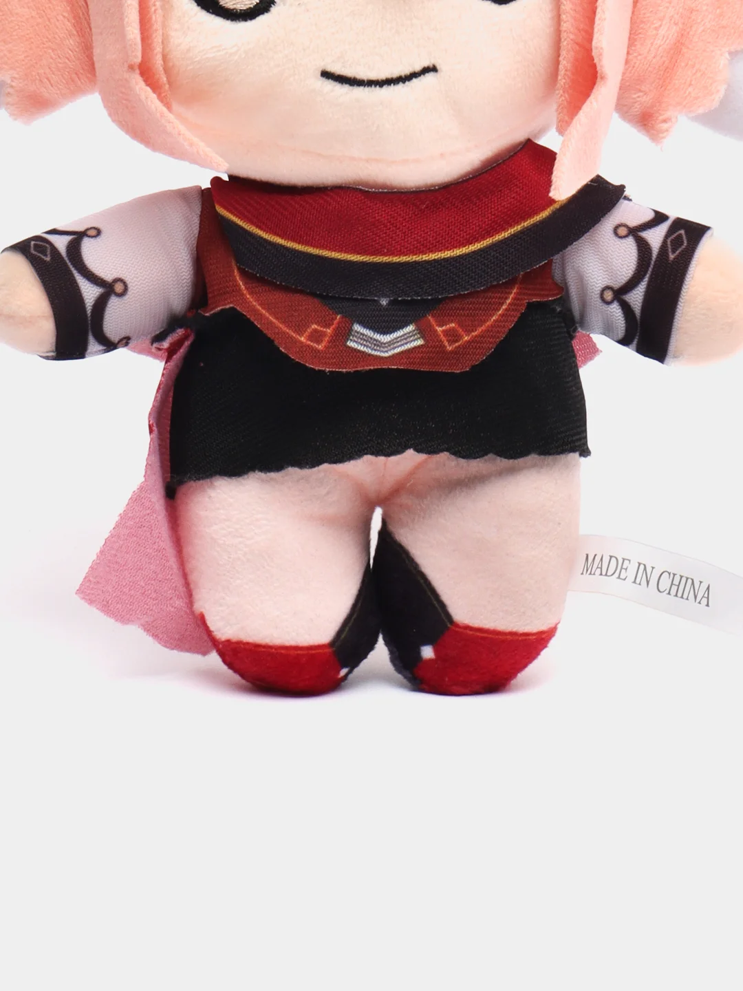 Красный аниме игрушки "Геншин Импакт", кот Скарамучча