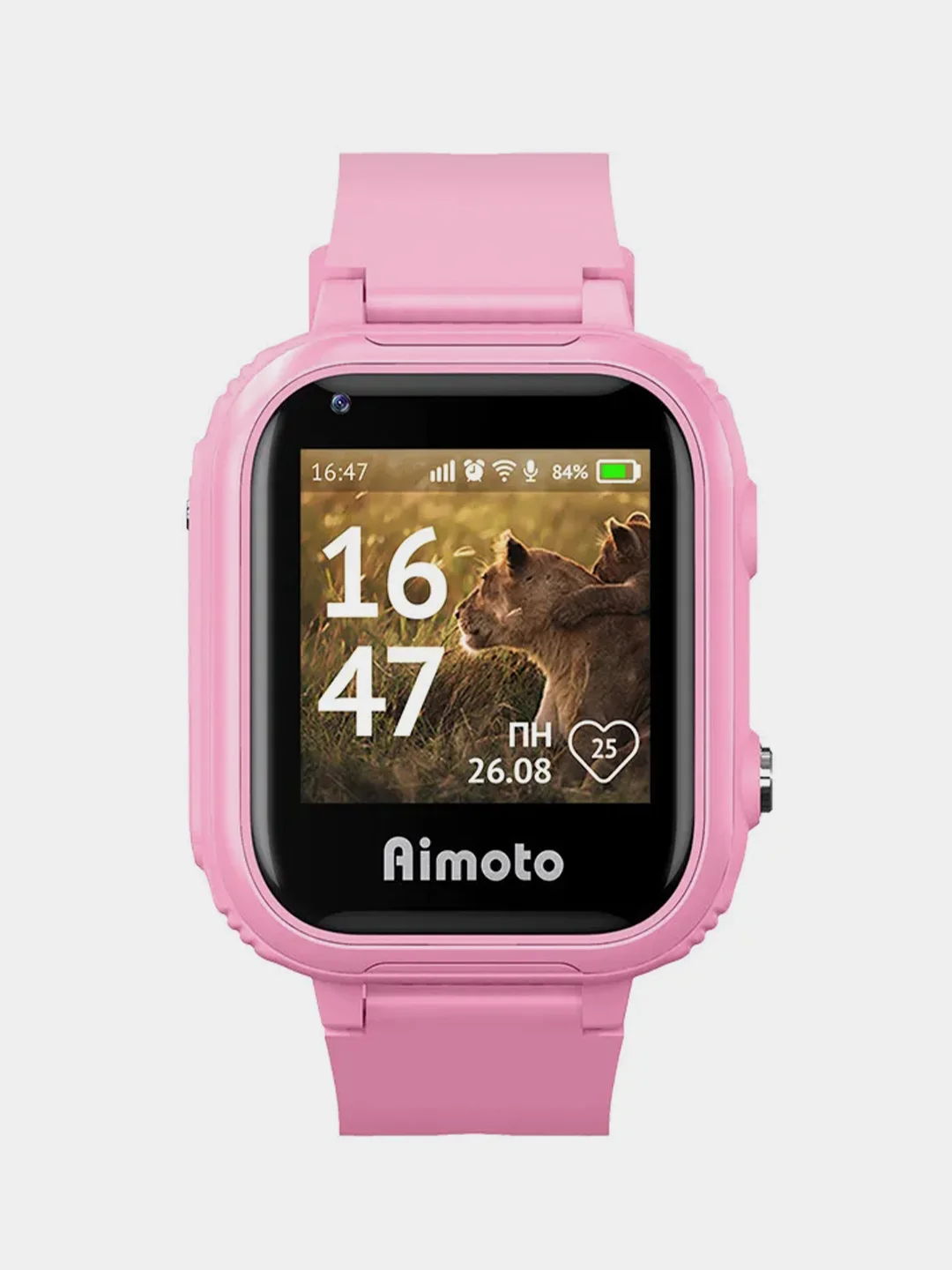 Розовый умные часы для детей Aimoto Pro 4G