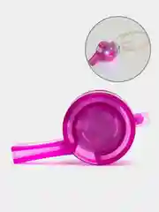 Фиолетовый свисток светящийся, для вечеринок