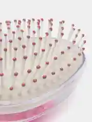 Белый расческа массажная для волос, маленькая