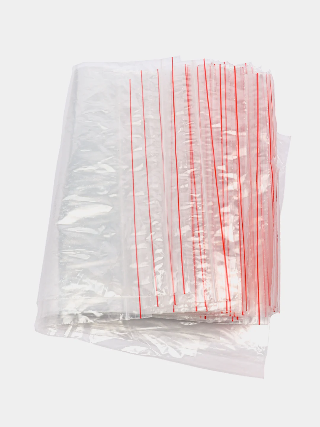 Пакеты с замком ZIP LOCK "зиплок", комплект 100 шт., 250х300мм, ПВД, толщ. 40 микр