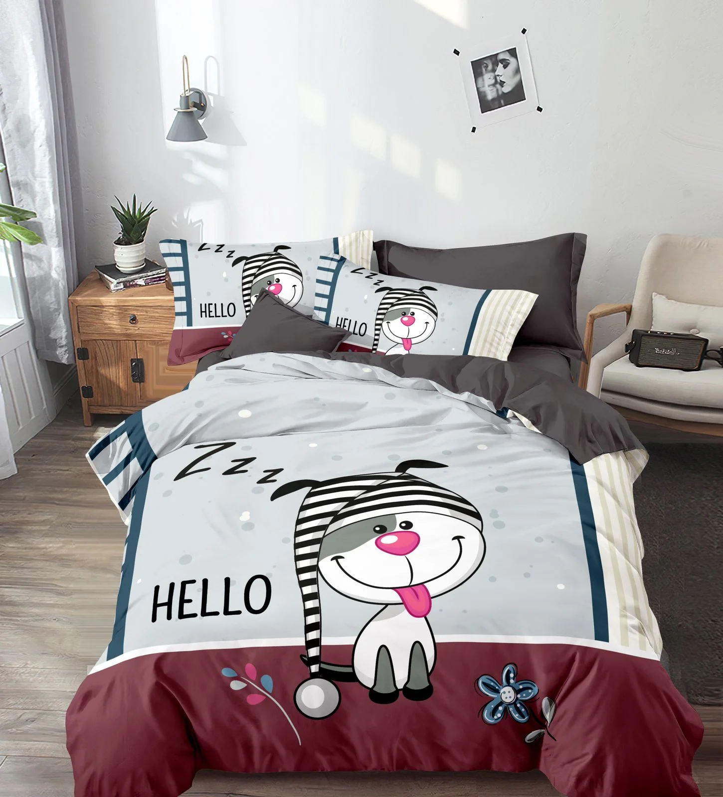 Boris kids Детское постельное белье 1,5 сп, 50 х 70, хлопок 100%