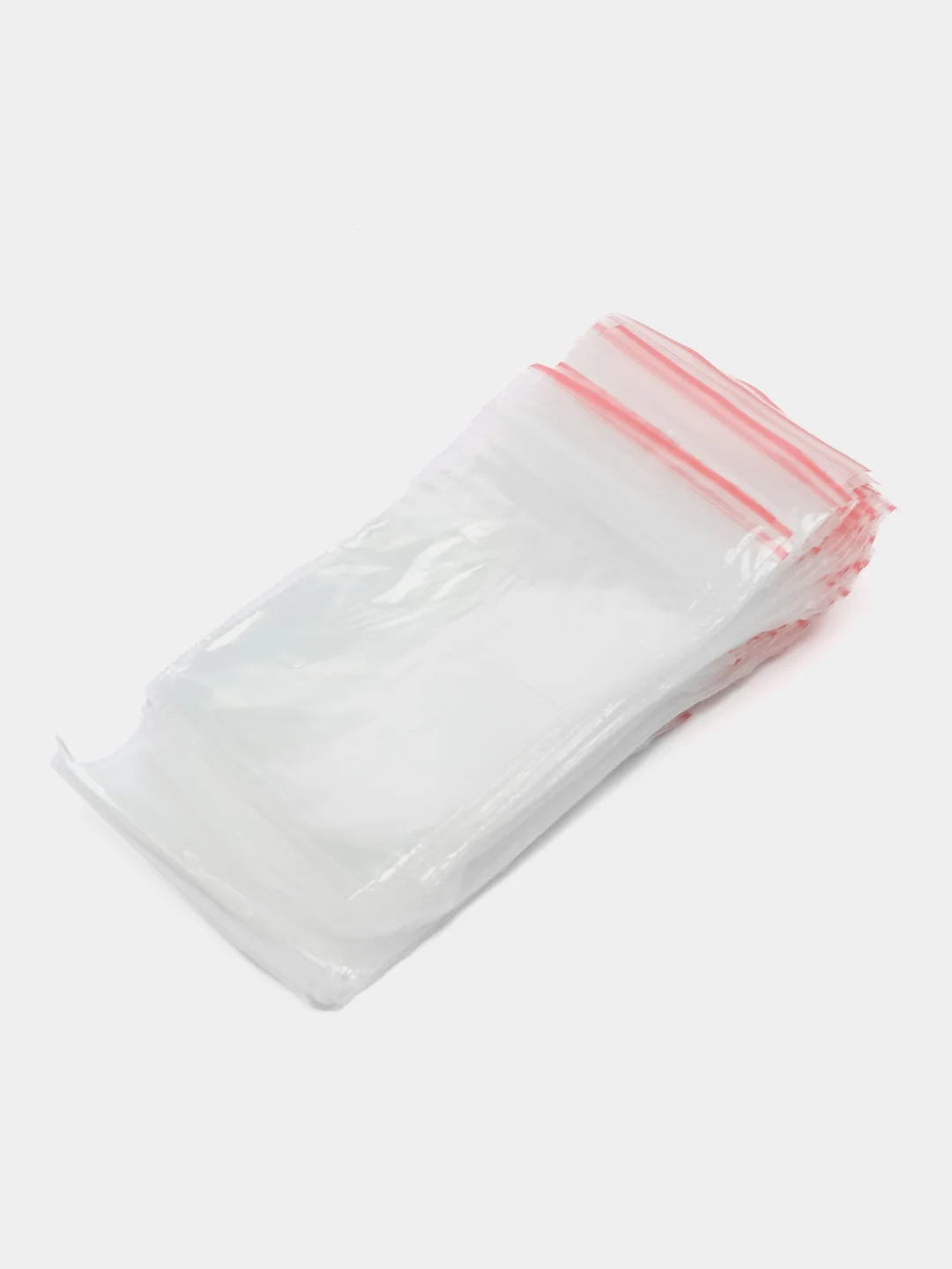Пакеты с замком ZIP LOCK "зиплок", комплект 100 шт., 60х80 мм, ПВД, толщ. 35 микр