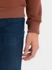 Голубой худи мужское с начесом