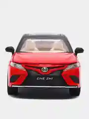 Красный металлическая машинка Che Zhi 1:24 Toyota Camry Sport CZ130A, инерционная, свет, звук