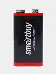 Батарейка солевая SmartBuy 6F22/1S, крона 9В