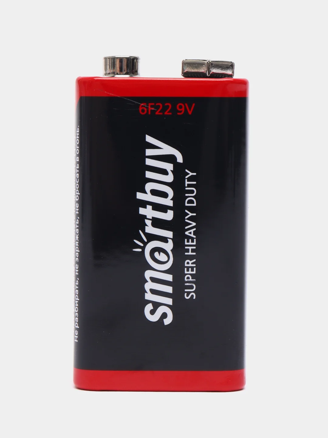 Батарейка солевая SmartBuy 6F22/1S, крона 9В