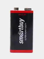Батарейка солевая SmartBuy 6F22/1S, крона 9В