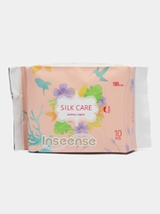 Прокладки ежедневные Inseense Silk Care, 10 штук, 180 мм