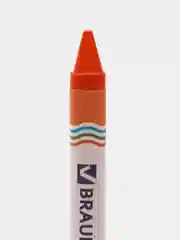 Восковые мелки утолщенные BRAUBERG, НАБОР 12 цветов, 222966