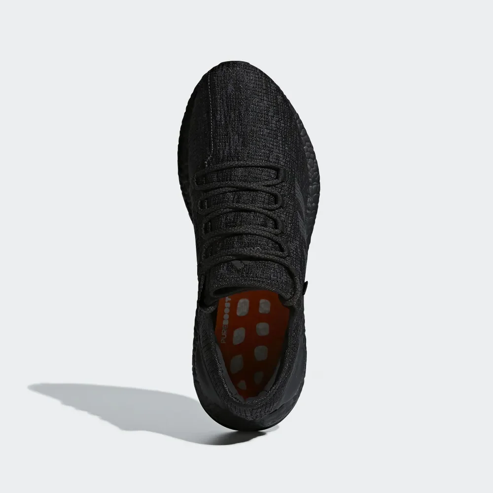 Черный кроссовки мужские Adidas Pureboost 2017 CM8304