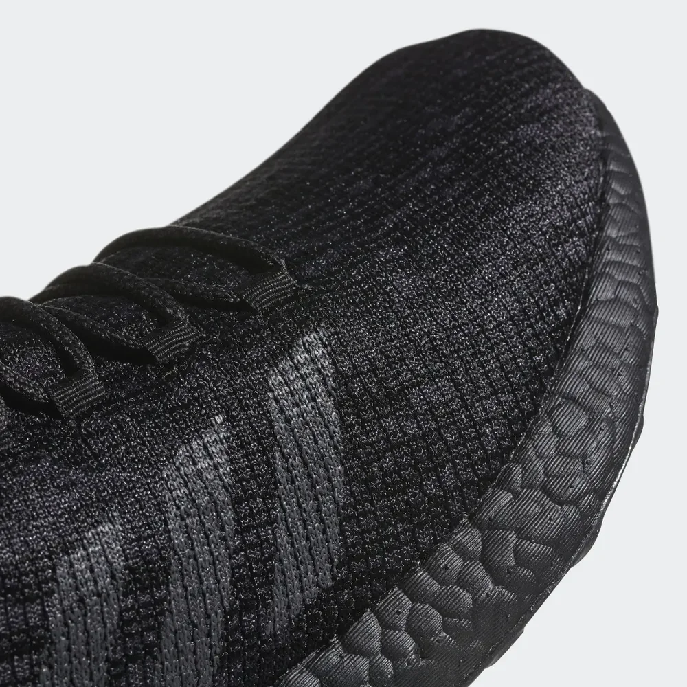 Черный кроссовки мужские Adidas Pureboost 2017 CM8304
