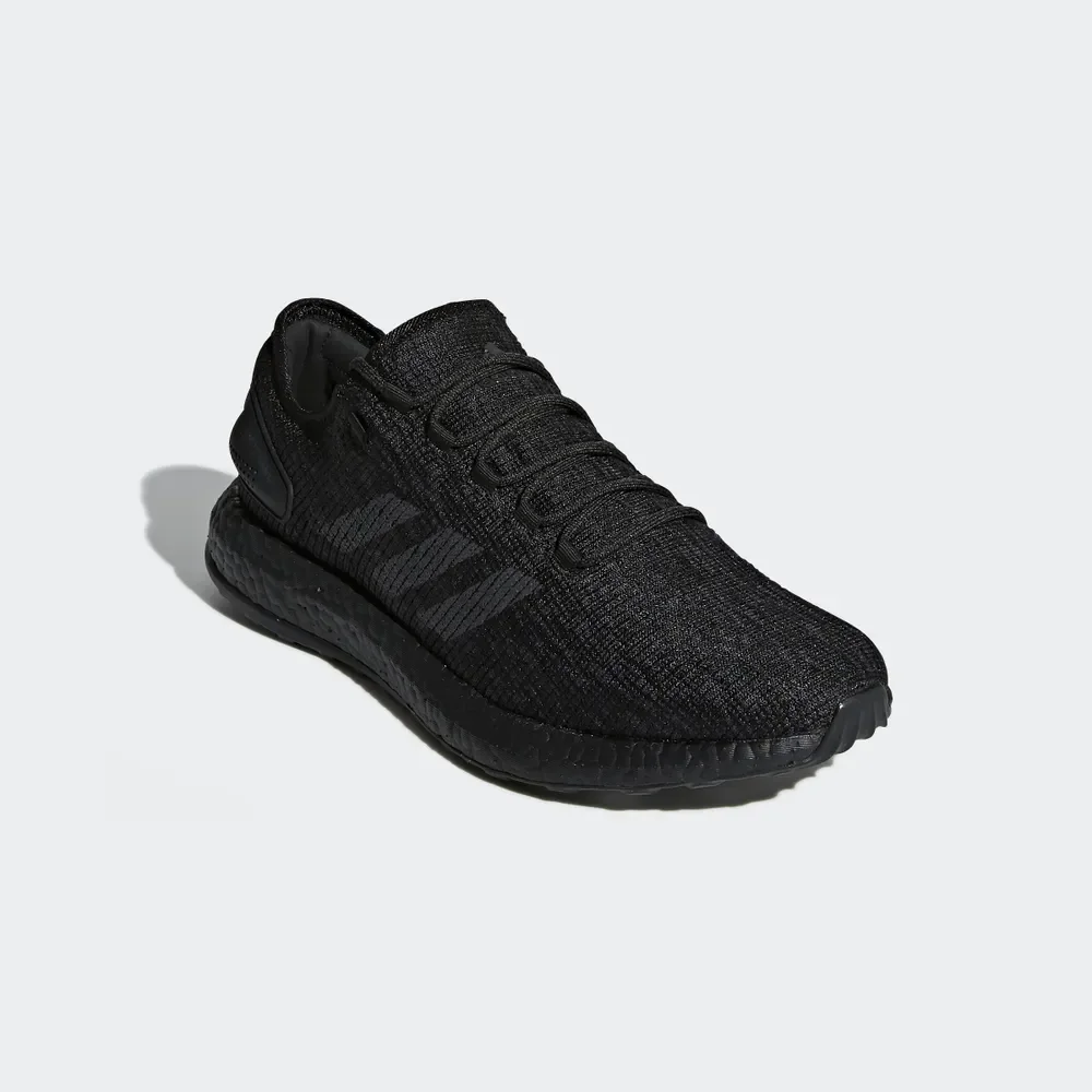 Черный кроссовки мужские Adidas Pureboost 2017 CM8304
