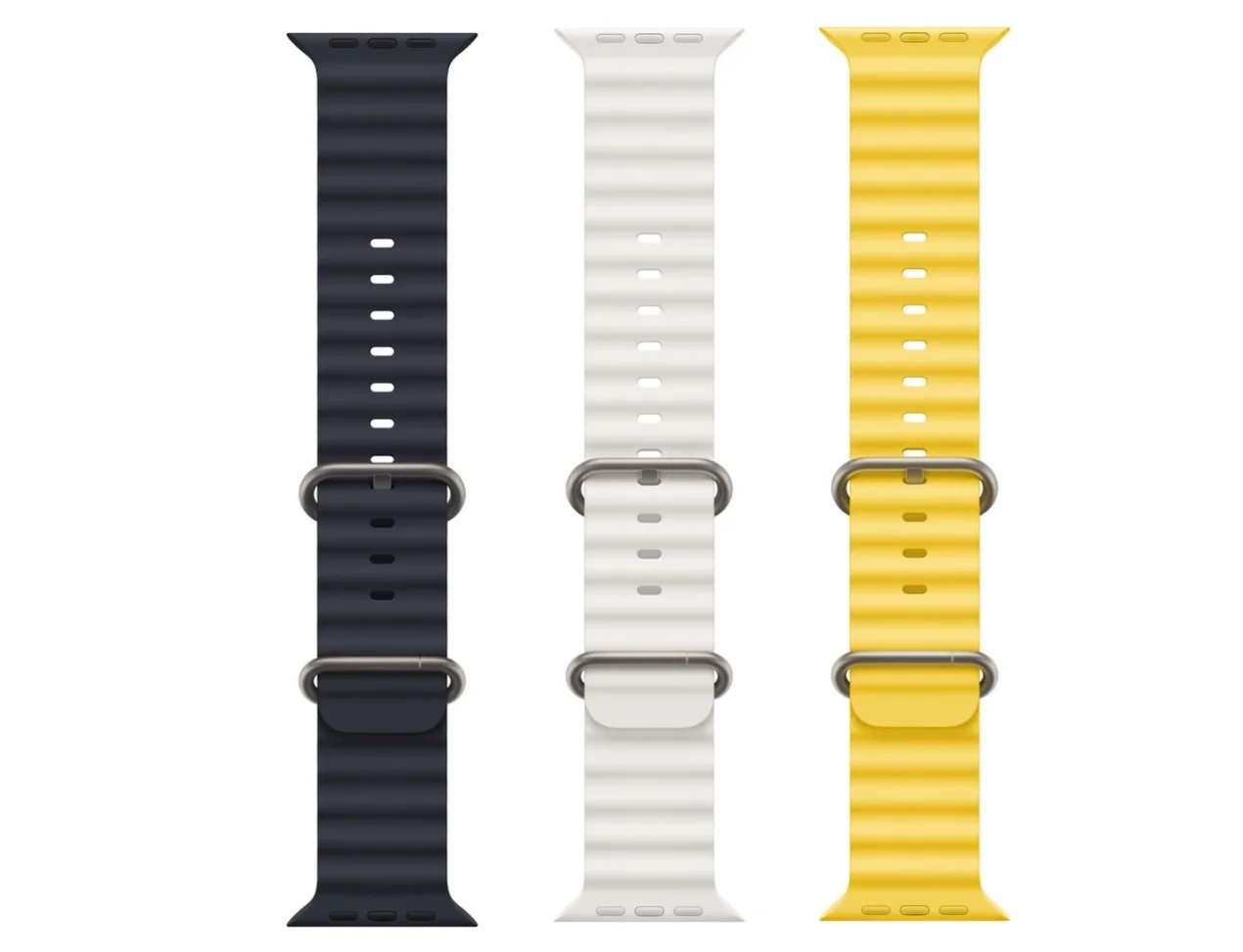 Ремешок для часов Apple Watch 42, 44, 45, 49 мм, Ocean band, ULTRA, силикон