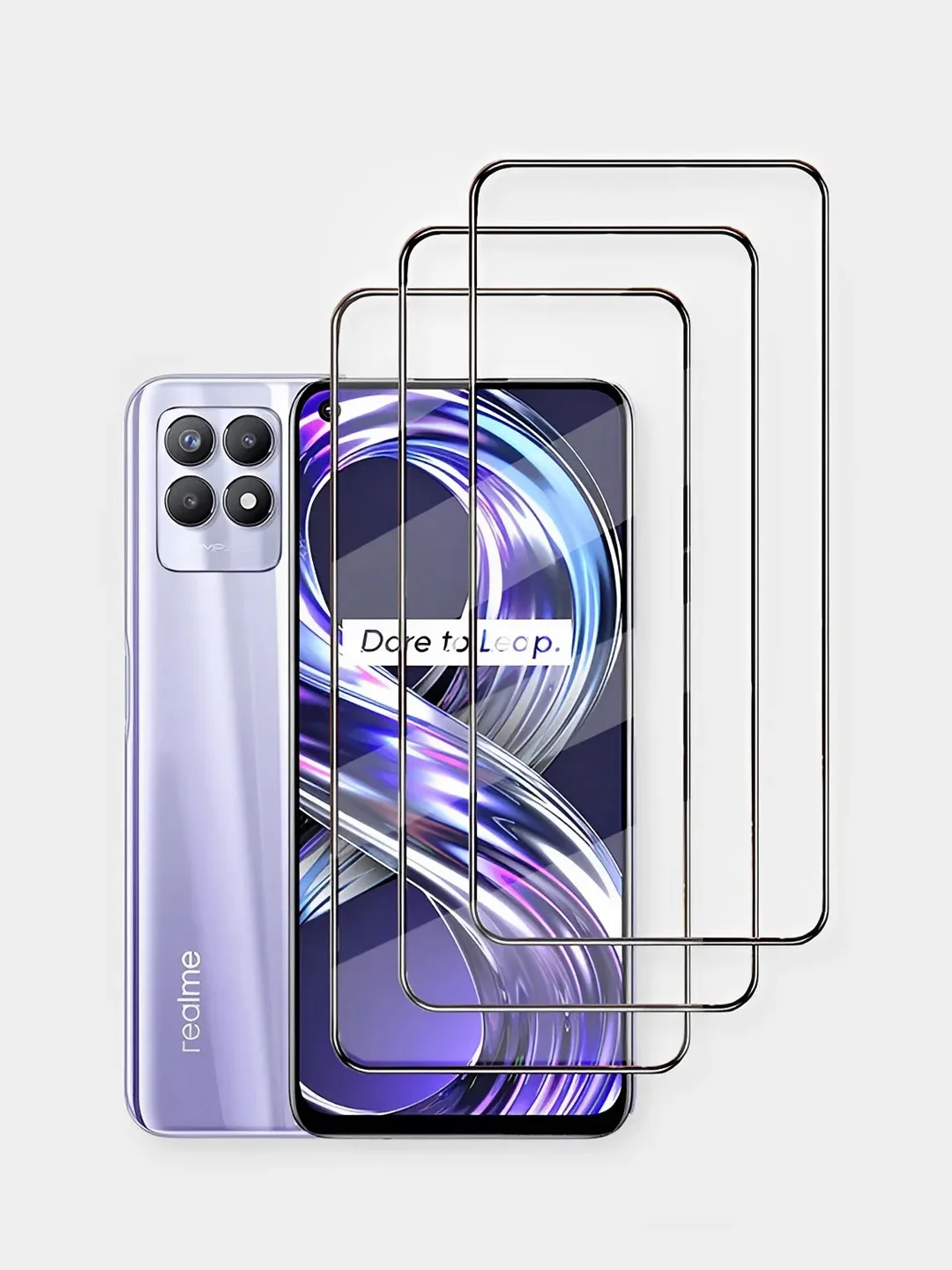 Прозрачный защитное стекло для Realme 8i / Narzo 50 4G Реалми 8ай / Нарзо 50 4G