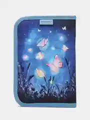 Пенал BRAUBERG с наполнением, 1 отделение, 1 отк планка,24 предмета,21х14 см, Sweet dreams